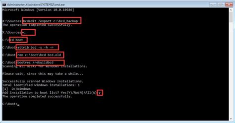 repair bcd windows 10